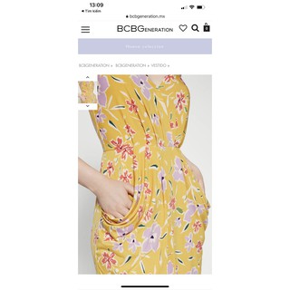 Đầm dây túi đổ BCBG Kami