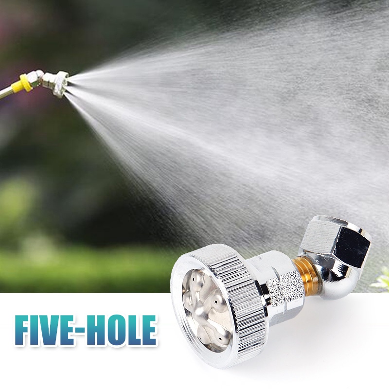 Lỗ Xoay 360 Độ 5 / 7 / 360 Độ° Vòi Phun Nước Áp Suất Cao Chống Gió Có Thể Xoay Tiện Dụng Cho Sân Vườn / Ban Công