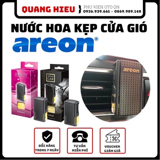 Nước hoa AREON - Nước Hoa Ô Tô Kẹp Cửa Gió Khử Mùi Xe Hơi Chính Hãng Nhập Khẩu Bulgaria