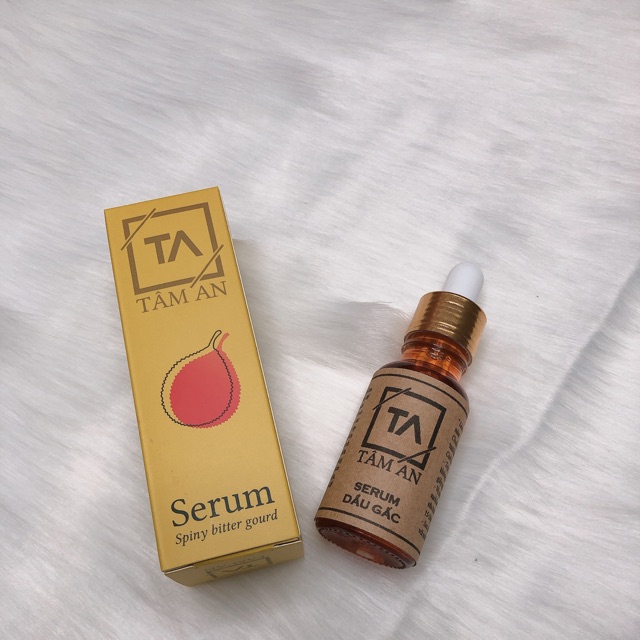 Serum dầu gấc Tâm An giúp da sáng khoẻ dứt điểm khô nẻ