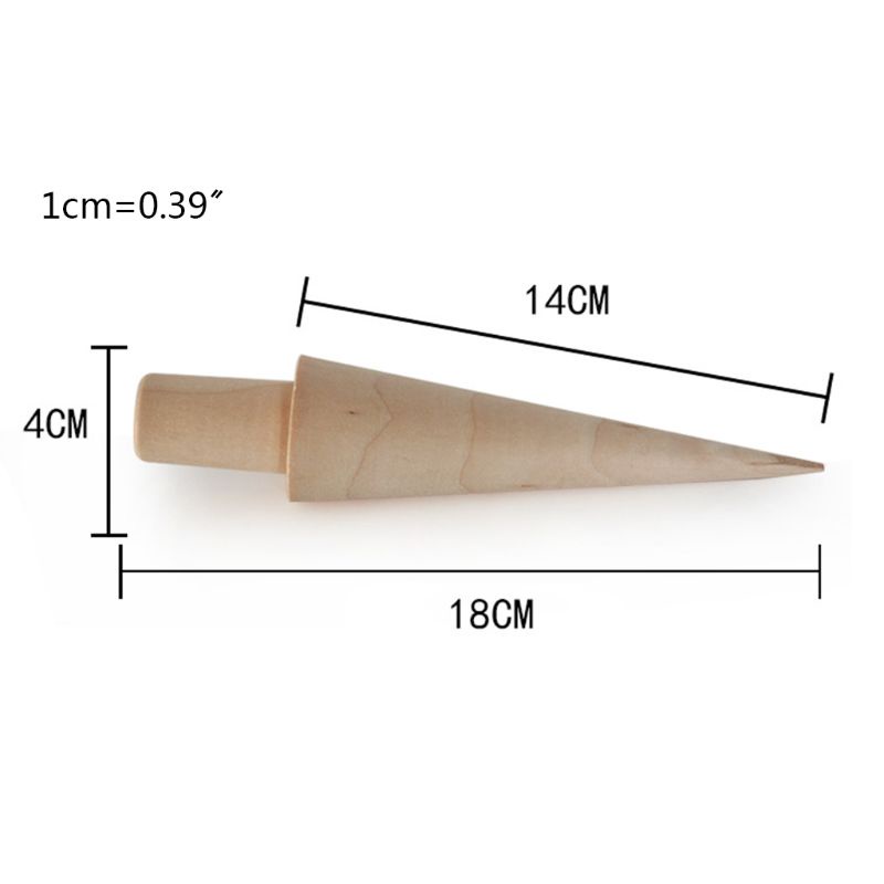 Khuôn Làm Bánh Quế/Trứng Cuộn Bằng Gỗ DIY