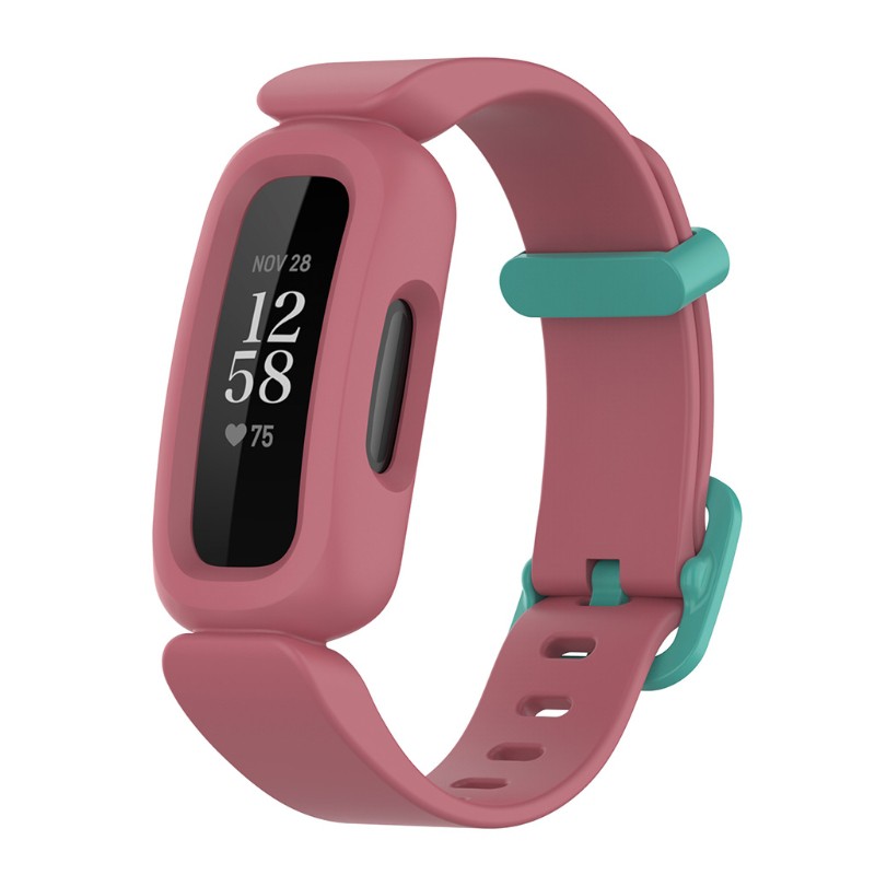 Dây Đeo Thay Thế Chất Liệu Silicon Màu Trơn Cho Fitbit Inspire 2