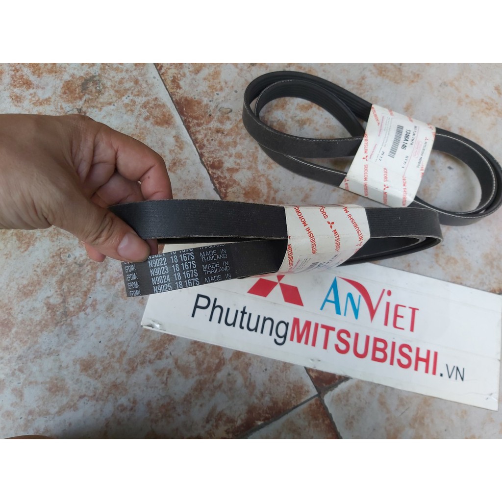 Dây curoa bơm nước, dây tổng xe Mitsubishi Attrage và Mirage