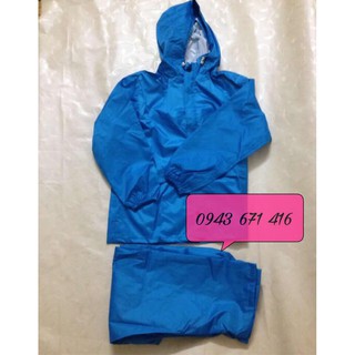 Bộ quần áo mưa trẻ em (size 4 tuổi đến 10 tuổi)