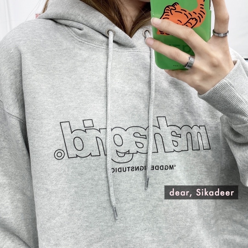 Áo Hôdie Nỉ Bông Unisex Tay Dài MAHAGRID Túi Bụng To