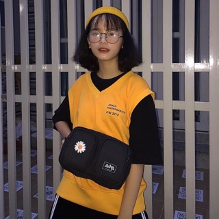 SALE Áo ghile nỉ vàng Unisex(video)