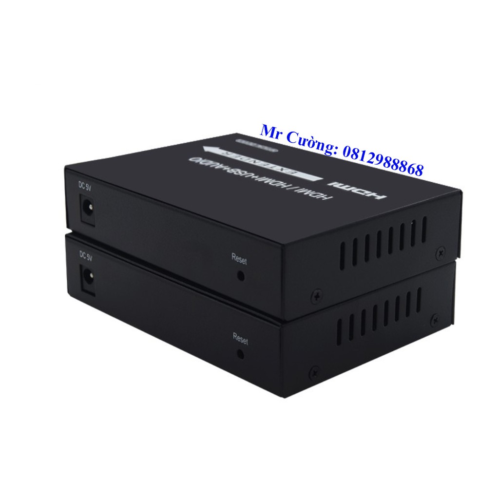 Cặp Converter Quang HDMI 1080p Có USB kết nối