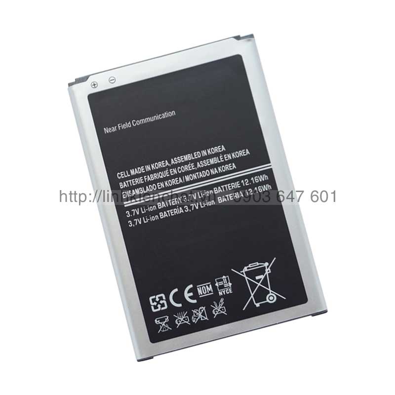 Pin Galaxy Note 3 N9000 3200mAh - Hàng nhập Khẩu