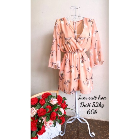 jumsuit von họa tiết