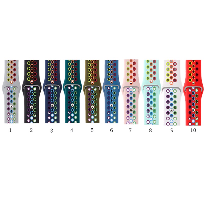 Dây đeo đồng hồ thông minh silicone cho HUAMI AMAZFIT GTS3/ GTS 2E GTS2 MINI/ BIP LITE/ S/ S LITE/ U/ NEO/ GTR 42mm