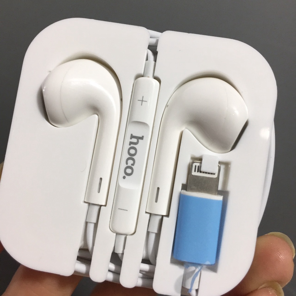 Tai nghe nhét tai có mic chân cắm Lightning kết nối bluetooth hoco M1 max