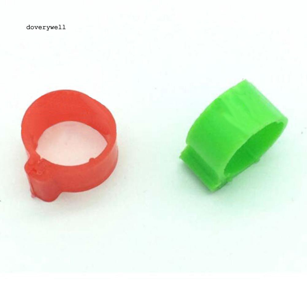 Set 100 vòng kẹp chân đánh dấu cho chim bồ câu tiện dụng