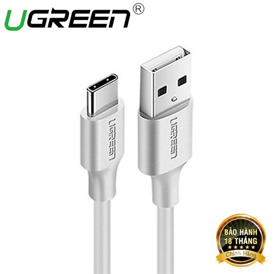 Cáp USB Type C sang USB 2.0 Ugreen 60121 dài 1m chính hãng - HapuStore