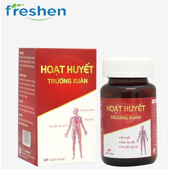 HOẠT HUYẾT THƯỜNG XUÂN-Giúp bổ huyết, tốt cho người huyết ứ, giảm đau đầu, hoa mắt, chóng mặt do huyết hư