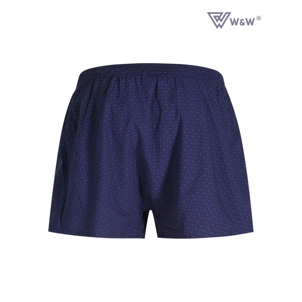 Quần Đùi Nam W&amp;W 100% Cotton Mỏng Nhẹ Thoáng Mát - Thấm Hút Mồ Hôi- WSH16