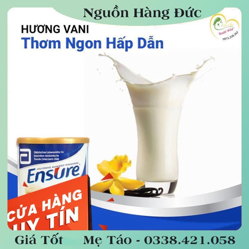 [auth] Sữa Ensure của Đức 400g Date mới- Nội địa Đức Đủ Bill [Hot]