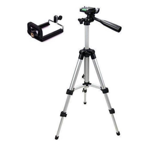 Giá đỡ điện thoại, máy ảnh Tripod-3110, gậy 3 chân live stream, chụp ảnh, kèm remote blueetooth cực tiện lợi/Munshop