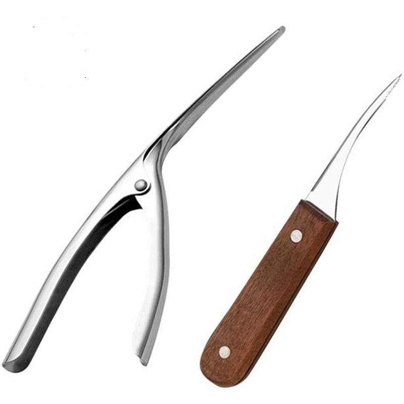 Kềm kìm kẹp cua ghẹ, kìm tách vỏ óc chó, Dụng Cụ Làm Tôm Hai Đầu, Dao Làm Lòng Gà, Mổ Cá Cạo Vảy, Lột Bóc Vỏ Tôm