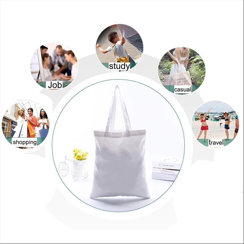 Aio Túi Vải canvas Đeo Vai Họa Tiết Thời Trang Cho Nữ