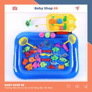 Bộ Đồ Chơi Bể Câu Cá Tại Nhà Cho Bé