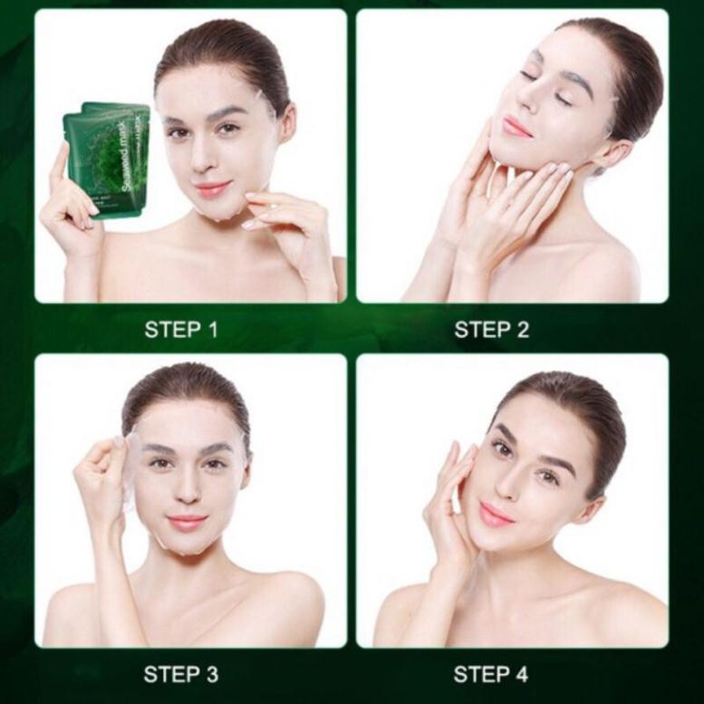 MẶT NẠ TẢO BIỂN THIÊN NHIÊN SEAWEED MASK - YIMIAOSI