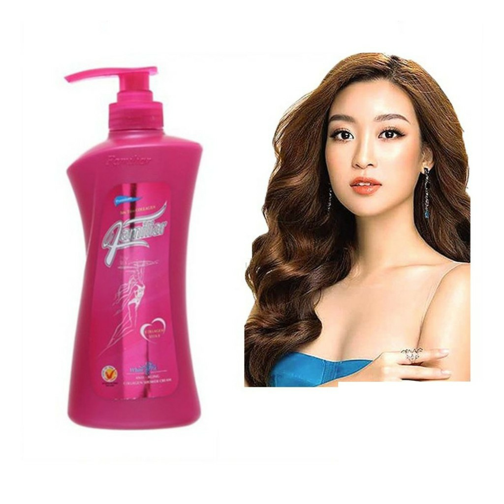 Sữa tắm trắng da Familiar Tinh chất sữa dê chai 500ml
