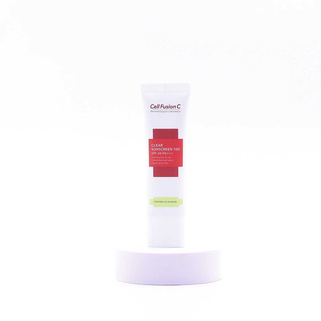 Kem Chống Nắng Cell Fusion C Hàn Quốc Mẫu Mới Xanh - Đỏ Chính Hãng