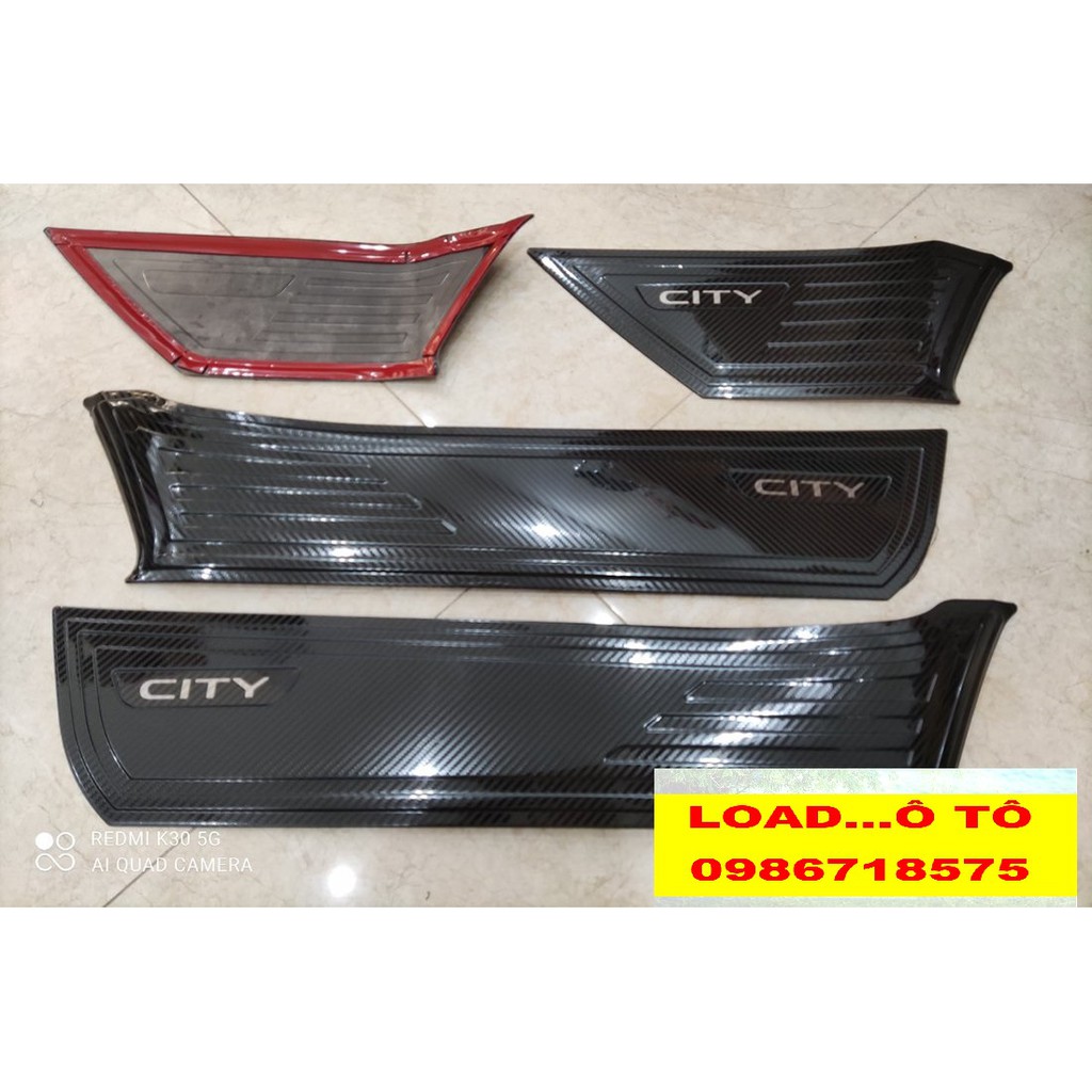 Ốp Tapli Cánh Cửa Vân Titan Honda City 2021 Cao Cấp