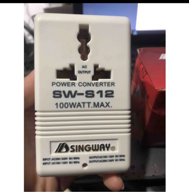 Bộ chuyển đổi nguồn từ 110v lên 220v 100w
