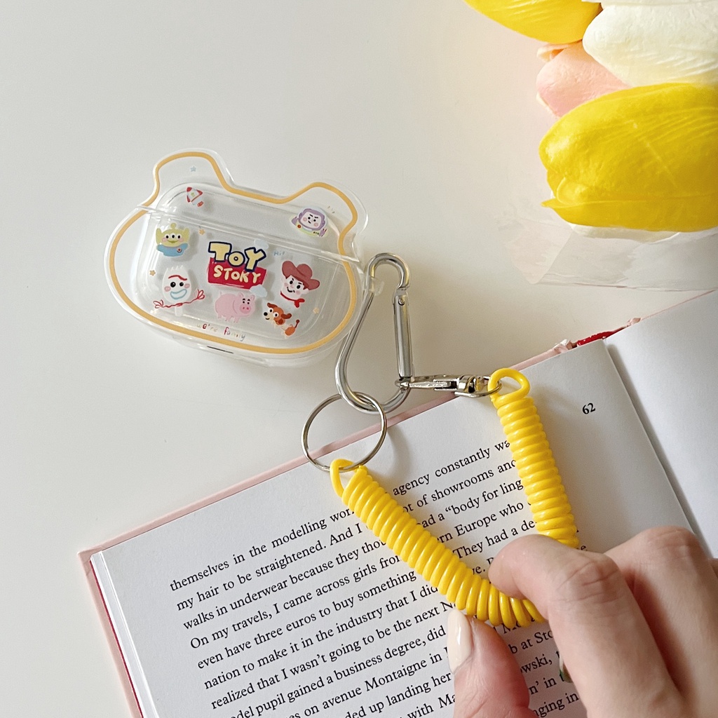 Vỏ Bảo Vệ Hộp Sạc Tai Nghe Airpod 1 2 3 pro Bằng tpu Mềm Họa Tiết Hoạt Hình toy Story Dễ Thương