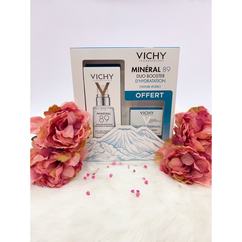 Set Serum Vichy Mineral 89 tặng kem dưỡng