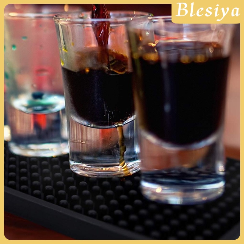 Miếng Lót Ly Bằng Cao Su Chống Thấm Nước Kích Thước 12x6