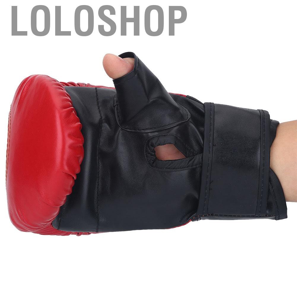 [Ready Stock] Đôi găng tay hỗ trợ boxing và Muay Thái dùng cho người lớn Sanda Fighting Boxing Boxing Training