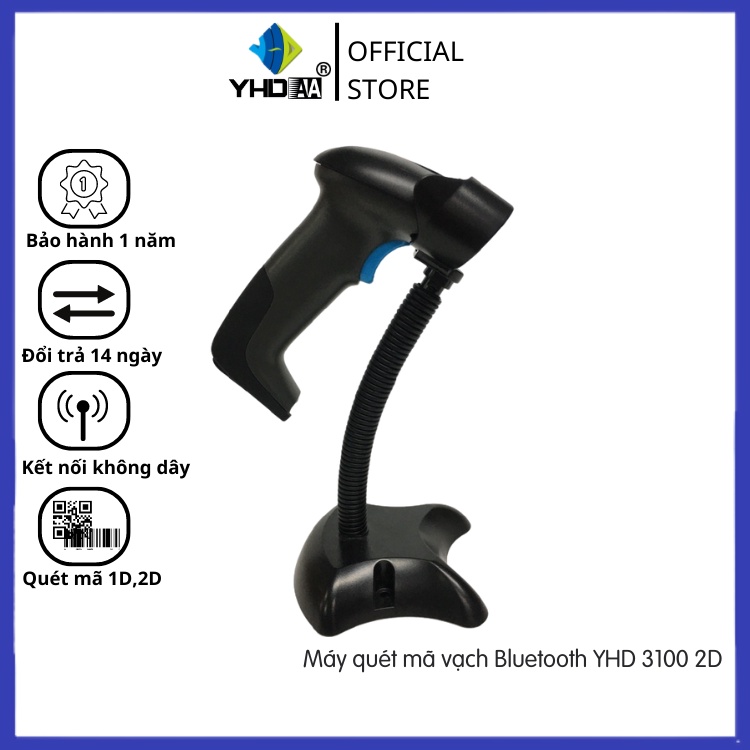 Máy quét mã vạch không dây YHD 6200DW 2d