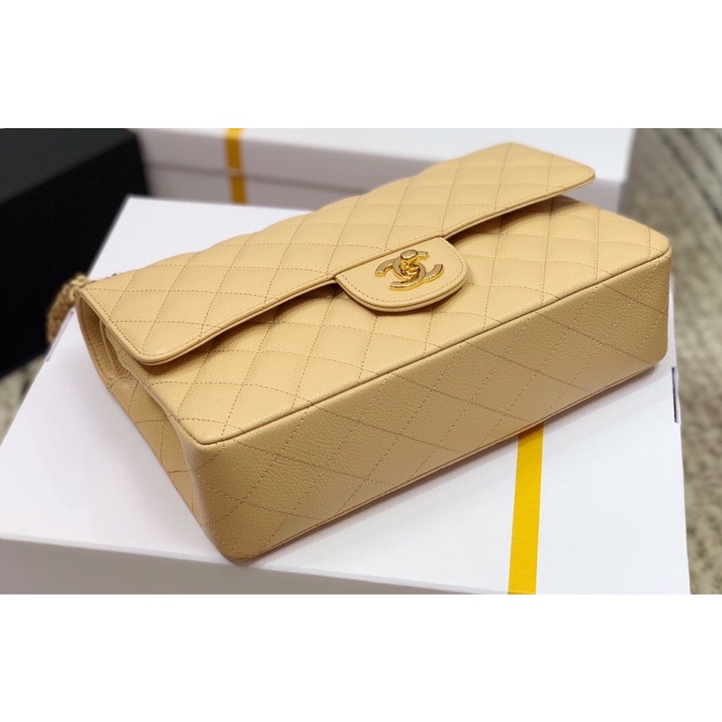 Túi xách Chanel classic cao cấp màu nude suze 25cm