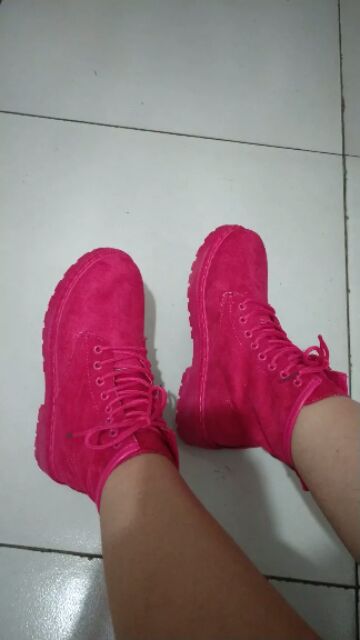 💌(order) Boot ulzzang da lộn đế 2.5cm | BigBuy360 - bigbuy360.vn