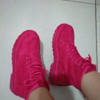 💌(order) Boot ulzzang da lộn đế 2.5cm