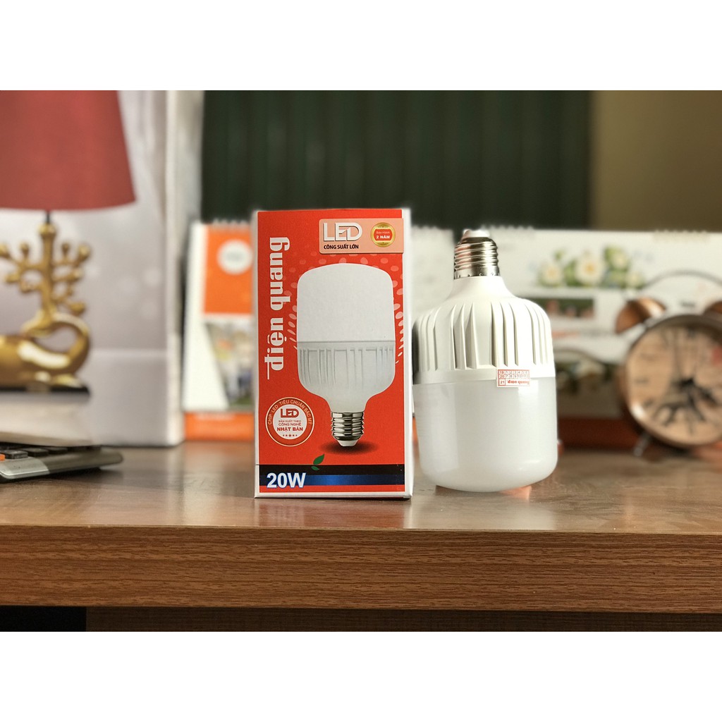Đèn LED bulb Điện Quang 20W, Bảo Hành 2 năm ( ánh sáng trắng )