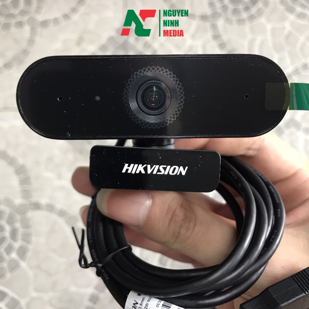 Webcam HIKVISION DS-U320 FULL HD 1080P - Tích hợp mic - Chuyên dụng cho Livestream, Học và làm Online