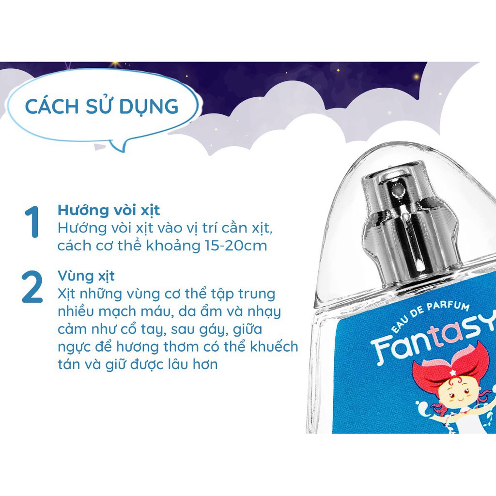 Nước Hoa Fantasy 12 Cung Hoàng Đạo Cự Giải - Cancer 20 ml | BigBuy360 - bigbuy360.vn