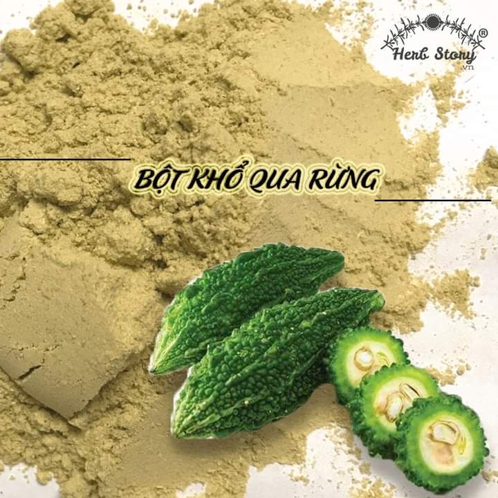 Bột Đắp Mặt Nạ Khổ Qua Rừng Làm Trắng Da Ngừa Mụn