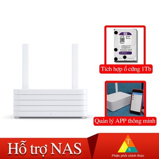 Bộ phát wifi router 2 Xiaomi tích hợp ổ cứng 1TB