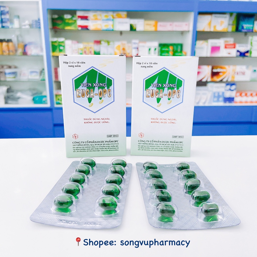 Viên xông cảm Euca OPC