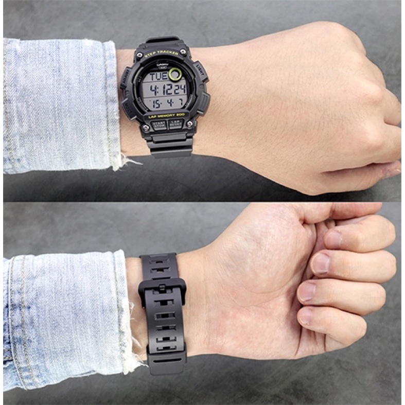 WS-2100H-8AV | Đồng Hồ Casio | Nam | Dây Nhựa | Mặt Điện Tử | Chống Nước WR100M