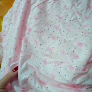 Vải cotton may bé