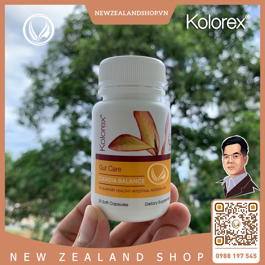 Viên Uống Nấm Candida, Nấm Phụ Khoa Kolorex Candida Balance