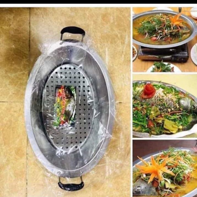 Khay cá chép om dưa