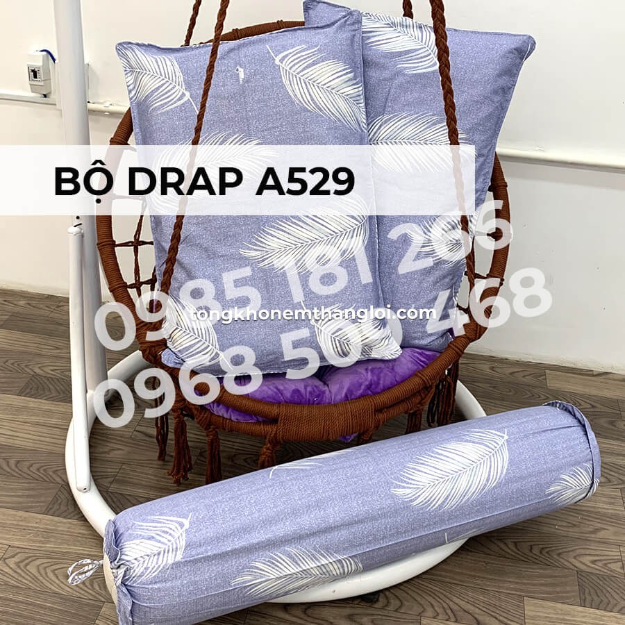 [Ảnh Thật] A529 - Bộ Drap Cotton 4 món Thắng Lợi Chính Hãng