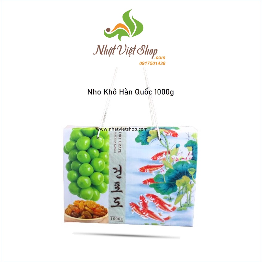 [Quà Biếu] Nho Khô Hàn Quốc 1kg