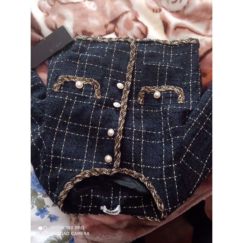 Áo dạ tweed cao cấp